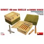 35073 MiniArt Soviet 45-mm Shells w/ Ammo Boxes (1/35)