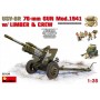 35129 MiniArt USV-BR 76-mm Gun Mod.1941 w/Limber & Crew (1/35)