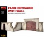 35535 MiniArt Farm Entrance with Wall (1/35)