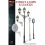 35560 MiniArt Street Lamps & Clocks (1/35)