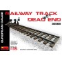 35568 MiniArt Railway Track & Dead End (European Gauge) (1/35)