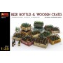 35574 MiniArt Beer Bottles & Wooden Crates (1/35)