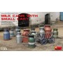 35580 MiniArt Milk Cans with Small Cart (1/35)