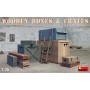 35581 MiniArt Wooden Boxes & Crates (1/35)