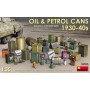 35595 Miniart Oil & Petrol Cans 1930-40s
