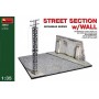 36052 MiniArt Street section w/Wall (1/35)