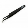 SLANT POINT TWEEZERS (black) 4.5"