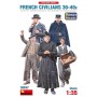 38037 MiniArt 1/35 French Civilians '30-'40s. Resin Heads