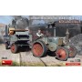 38033 Miniart 1/35 German Industrial Tractor D8511 Mod. 1936 with Cargo Trailer (1 Figure)