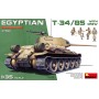 37098 MiniArt 1/35 Egyptian T-34/85 w/crew Tank