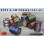 35613 MiniArt Fuel & Oil Drums 1930-50s