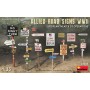 35608 MiniArt Allied Road Signs WWII. European Theatre of Operations