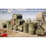 35592 MiniArt U.S. Fuel Drums (55 Gals.)