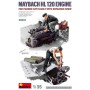 MiniArt 1/35 Maybach HL 120 Engine for Panzer III/IV Family w/Repair Crew