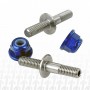 Perfect Center Titanium Lower Shock Screws, 1/10 Off-Road & Drag