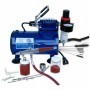 PASVL100D Airbrush & Compressor: VLSET  D500SR  DVDVL & AC7