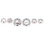 1/24-1/25 Street Rod Gauges no. 1 (White)