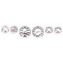 1/24-1/25 Street Rod Gauges no. 2 (White)