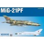 1/72 MiG21PF Soviet Cold War Jet Fighter (Wkd Edition Plastic Kit)