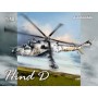 1/48 Mil Mi24D Hind D Czech/Slovak Air Force Attack Helicopter (Ltd Edition Plastic Kit) (Re-Issue)