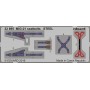 1/32 Aircraft- Seatbelts MiG21 Steel (Painted)(D)