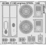 1/48 Aircraft- F14D Engines Steel for TAM