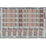1/48 Aircraft- Seatbelts Luftwaffe Steel Fighter WWII (Painted)