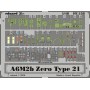 1/48 Aircraft- A6M2b Zero Type 21 for HSG (Painted) (D)