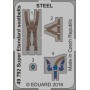 1/48 Aircraft- Seatbelts Super Etendard Steel for KTY (Painted) (D)