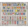 1/350 Ship- Royal Navy Signal Flags Steel (Painted) (D)