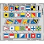 1/200 Ship- Royal Navy Signal Flags Steel (Painted) (D)