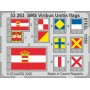 1/350 Ship- SMS Viribus Unitis Flags Steel for TSM (Painted)