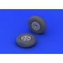 1/32 Aircraft- Spitfire Mk I/II Wheels for RVL (Resin)