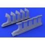 1/32 Aircraft- Mosquito Mk VI Exhaust Stacks for TAM (Resin)(D)