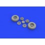 1/32 Aircraft- Spitfire Mk IX Wheels 5-Spoke for RVL (Resin)(D)