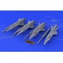 1/48 Aircraft- RS2US/AA1 Alkali Missiles for MiG17, 19, 21PF/PFM/MF and  Su9 (Resin)(D)