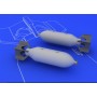 1/48 Aircraft- US 500lb Bombs (2) (Photo-Etch and  Resin)