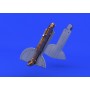 1/48 Aircraft- Spitfire Undercarriage Legs for EDU (Bronze and  Resin)