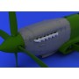 1/48 Aircraft- Spitfire Mk XVI Engine for EDU (Photo-Etch and  Resin) (D)