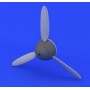 1/48 Aircraft- Bf109G6 Propeller for EDU (Photo-Etch and  Resin)