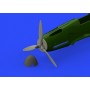 1/48 Aircraft- Bf109F Early Propeller for EDU (Photo-Etch and  Resin)(D)