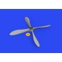 1/48 Aircraft- SE5a Propeller Four-Blade for EDU (Photo-Etch and  Resin)(D)