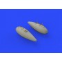 1/48 Aircraft- P51D 75Gal Fuel Tanks for ARX (Photo-Etch and  Resin) (D)