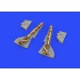 1/48 Aircraft- Fw190A2 Undercarriage Legs for EDU (Bronze and  Resin) (D)