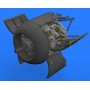 1/48 Aircraft- Fw190A5 Engine for EDU (Photo-Etch and  Resin)(D)