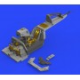 1/48 Aircraft- Fw190A8/R2 Cockpit for EDU (Photo-Etch and  Resin) (D)
