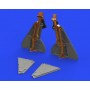 1/48 Aircraft- Tempest Mk II Undercarriage Legs for EDU and  SHY (Bronze and  Resin)