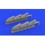 1/48 Aircraft- Spitfire Mk V Three-Stacks Exhausts Fishtail for EDU (Resin)