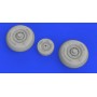 1/48 Aircraft- Z326/526 Wheels for EDU (Mask and  Resin)