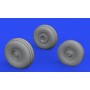1/48 Aircraft- OV10 Wheels for ICM (Mask and  Resin)